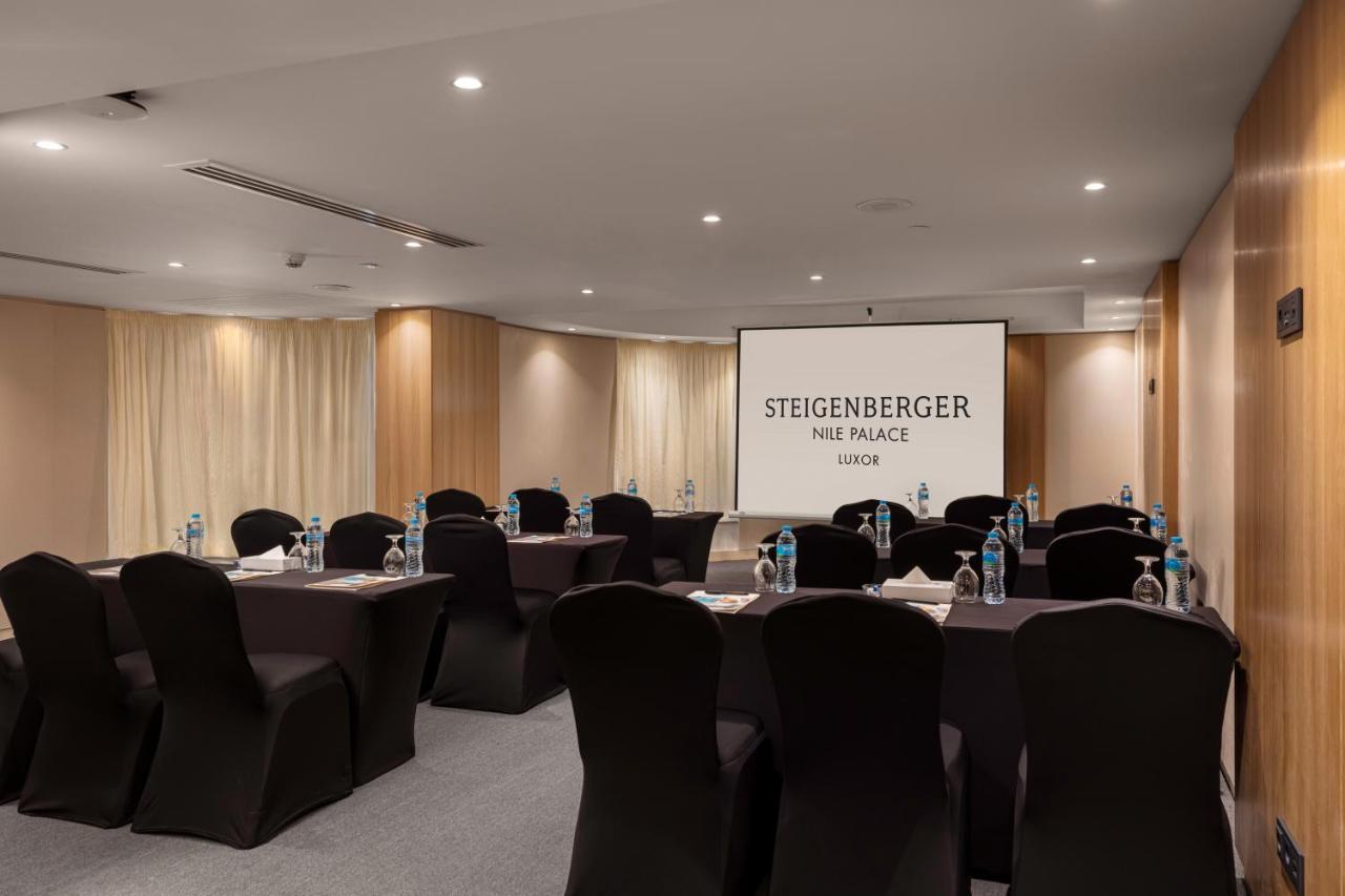 Steigenberger Nile Palace Luxor - Convention Center Exterior foto Meeting room
